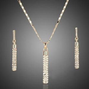 Silver plated jewelry set